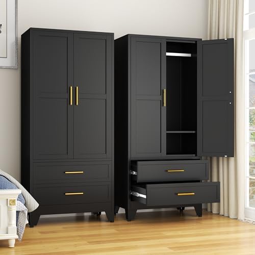 GAIOUS Metal Wardrobe Cabinet by GAIOUS