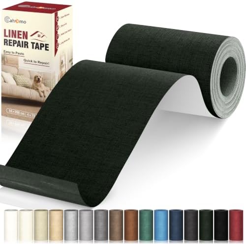 Cahomo Linen Repair Tape 4x79 inch, Self Adhesive Linen Fabric Tape, Linen by Cahomo