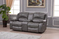 Betsy Furniture 2PC Faux Leather Reclining Couch Set, Living Room Furniture Set by BetsyFurniture