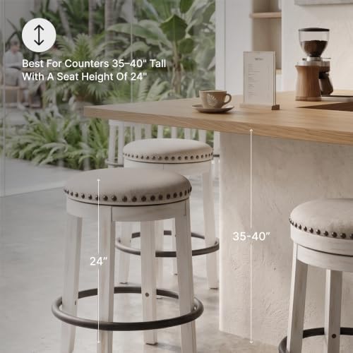 Signature Design by Ashley Valebeck 24 Inch Counter Height Stool - Image 4
