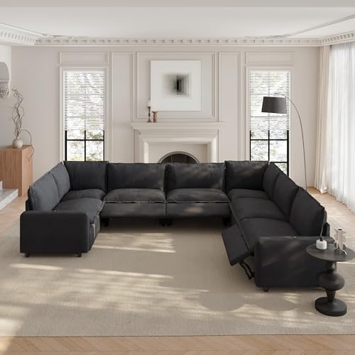 131.5" Power Reclining Sofa by SofaFurniture