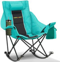 Unisakey Oversize Foldable Rocking Camping Chair300lbs Capacity by Unknown