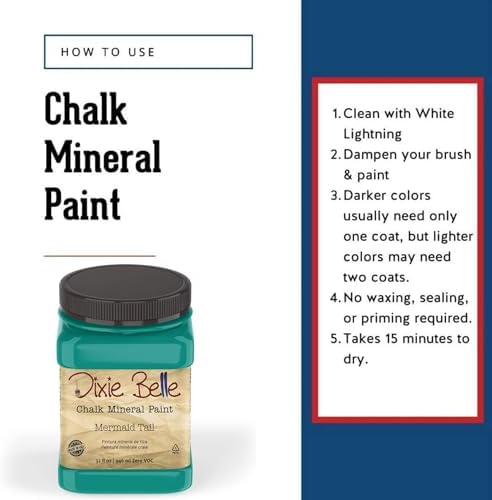 Dixie Belle Paint Company Chalk Mineral Paint - Image 3