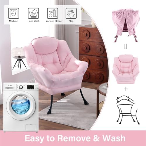 Lazy Chair, Comfy Reading Accent Chair - Image 5