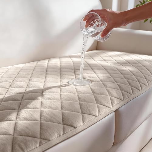 ALIECOM Pet Couch Covers for Sofa Waterproof Plush Dog Sofa Cover Washable by ALIECOM