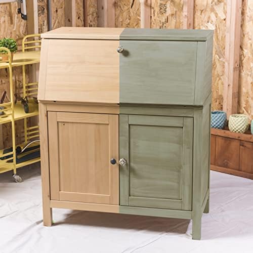 Rust-Oleum Chalked All-in-One Ultra Matte Tate Green Spray Paint - Image 4