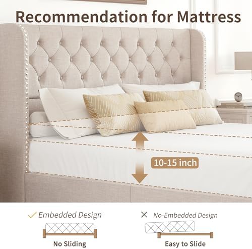 BRELTAM King Size Bed Frame - Image 6