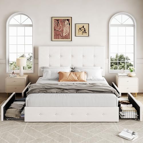 Allewie Full Size Storage Bed Frame - Image 3