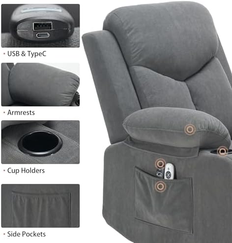Power Lift Chair Recliners for Elderly - Image 6