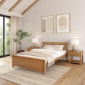 Plank+Beam Solid Wood Queen Bed Frame, Platform Bed by PlankBeam