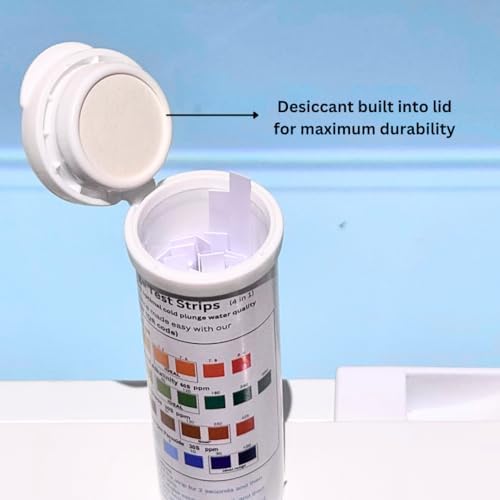 Cold Plunge Test Strips, 4-in-1 Water Quality Testing Kit, Alkalinity, Hydrogen - Image 5