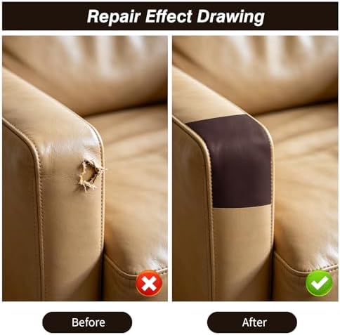 BSZHTECH Leather Repair Tape Self-Adhesive Leather Repair Patch - Image 6