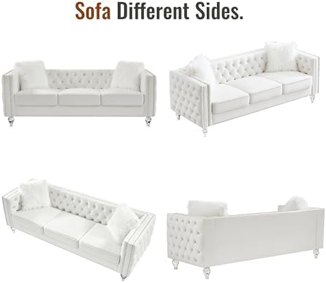 Luxury 3 Seater Sofa Couch - Image 6