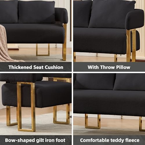 YISHENG Loveseat Sofa Modern Accent Chairs - Image 6
