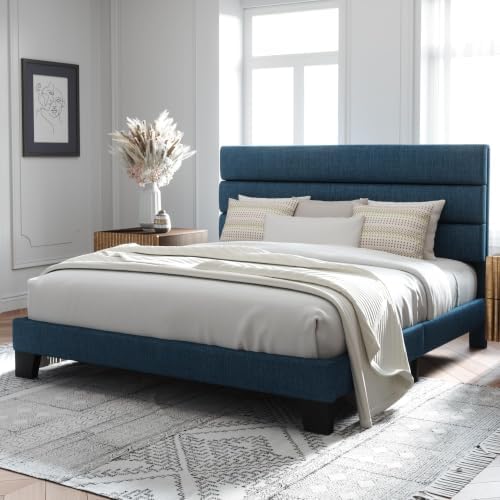 Allewie Cal King Size Platform Bed Frame - Image 3