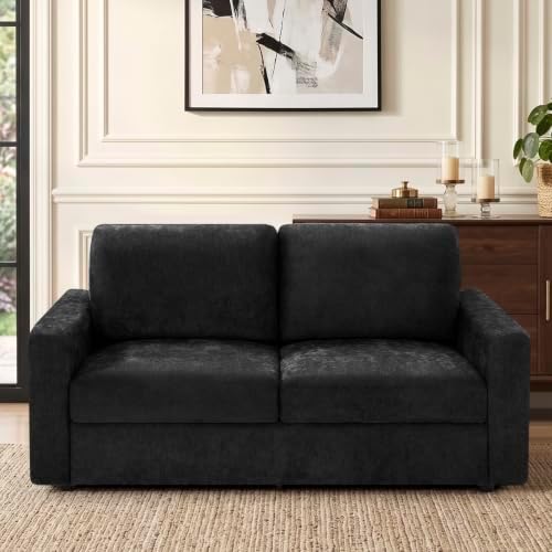 69” Chenille 2-Seat Sofa w/Comfortable Back Cushions - Image 3