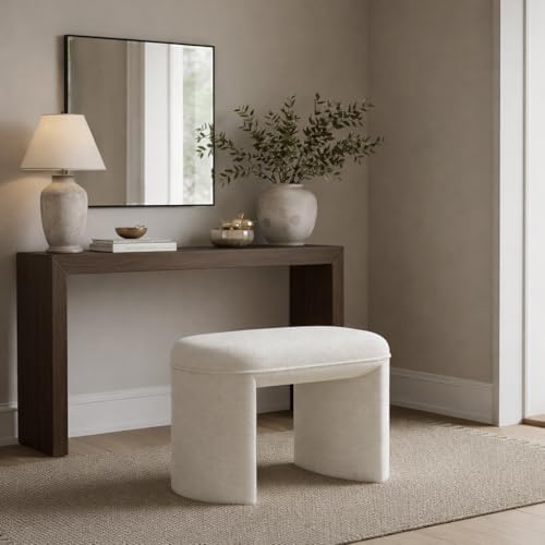 HomePop 24" Quinn Modern Ottoman - Image 4