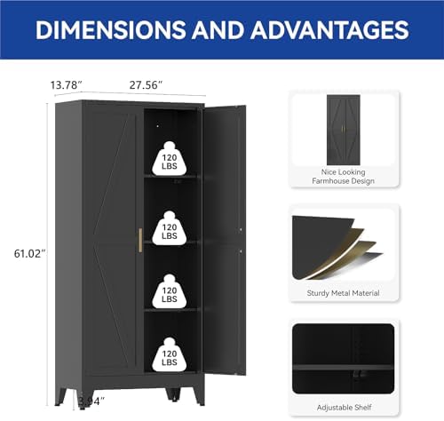 COFaR Metal Pantry Cabinet - Image 2