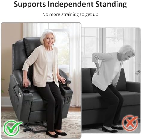 MCombo Small Power Lift Recliner Chair - Image 4