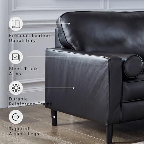 Signature Design by Ashley Bryceview Leather Loveseat, No Assembly Required - Image 4
