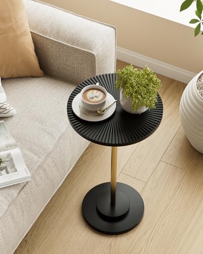 Round Side Table, Drink Table for Small Spaces by AEPOALUA