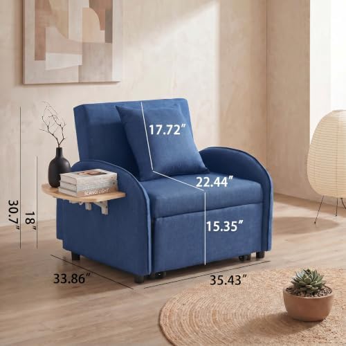 Single Sleeper Sofa Chair Bed - Image 2