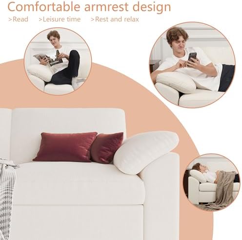 EASE MOOSE Extra Large Modular Sectional Sofa, Modern Oversized L Shape - Image 6