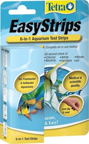 Tetra EasyStrips 6-in-1 Aquarium Water Test Strips by Tetra