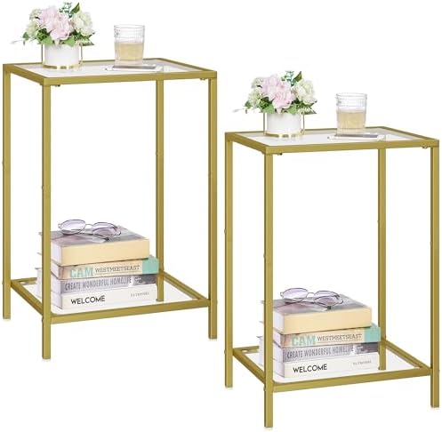 HOMSHO Side Tables Set of 2 by HOMSHO