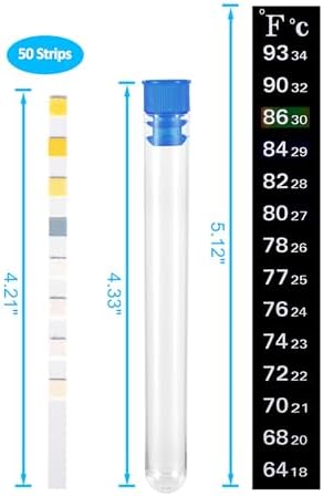 DaToo 8 in 1 Aquarium Test Kit Fish Tank Test Strips Accurate Water Quality - Image 2