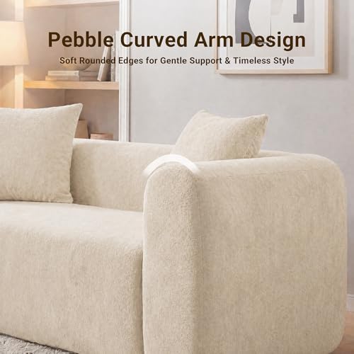 Claiks 71" Left Armrest Boneless Sectional Loveseat Sofa - Image 5