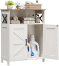 Homhedy Farmhouse Bathroom Storage Cabinet by Homhedy