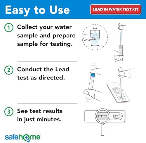 Safe Home® DIY Lead in Drinking Water Test Kit – Advanced Detection to 4 PPB – - Image 4
