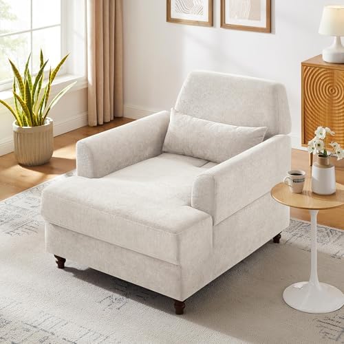 Oversized Chaise Lounge Chair - Image 3