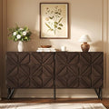 AMERLIFE 63" Solid Wood Buffet Cabinet by AMERLIFE