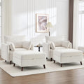 Set of 4 Oversized Accent Chair by HOMYKA
