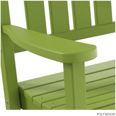 POLYWOOD Presidential Rocking Chair in Lime - Image 6