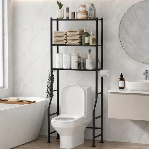 GloTika 3-Tier Over Toilet Storage by QualityHomewareTimlessComfort