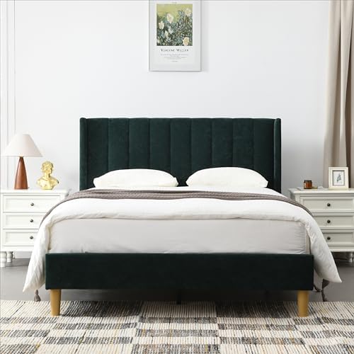 YUHUASHI Full Bed Frame，Platform Bed - Image 3