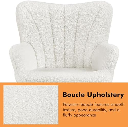 Yaheetech Accent Chairs Set of 2, Upholstered Armchair - Image 6