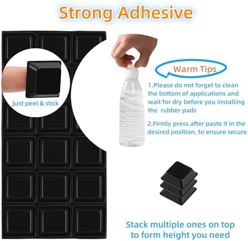 Furnigear Rubber Feet Self Adhesive Pads - Image 3