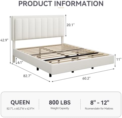 IMMERSTABLE Queen Size Floating Bed Frame - Image 2