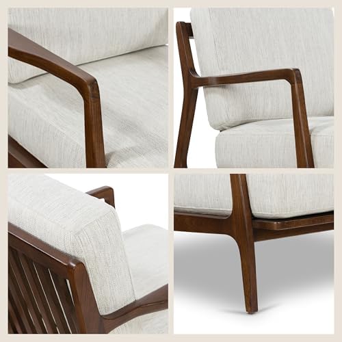Poly & BARK Verity Fabric Accent Chair – Fabric Armchair - Image 6