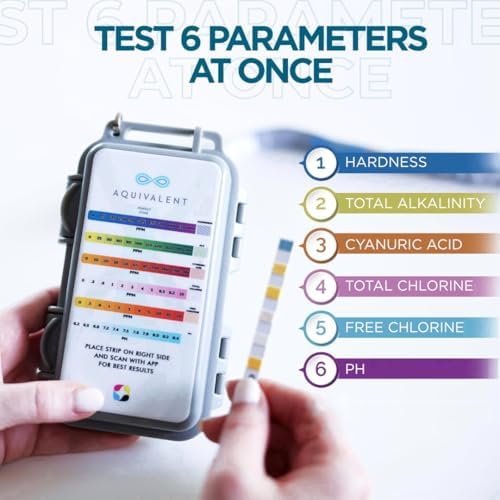 Advanced Pool Test Strips, Hot Tub Test Strips & Pool Water Testing Kit - Image 6