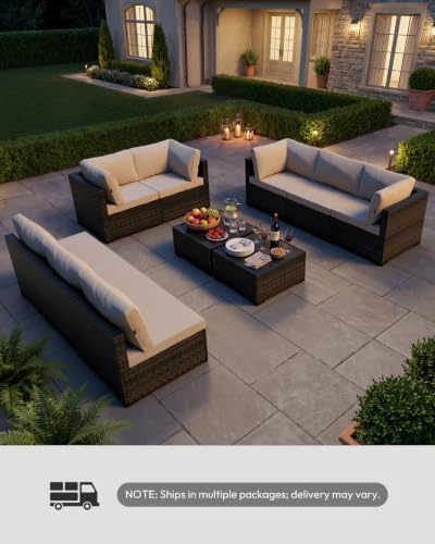 WWR Patio Furniture Set 10 Piece - Image 6