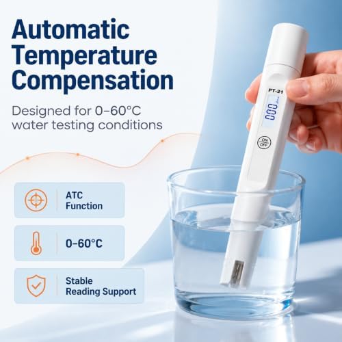 Digital EC Meter Conductivity Tester Pen 0-1999μS/cm - Image 5