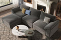 EASE MOOSE Oversized L Shape Sectional Modular Cloud Couch by EASEMOOSE