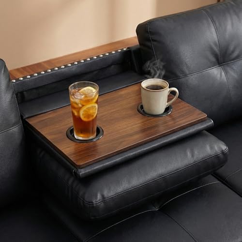 Faux Leather Sectional Couches for Living Room - Image 3