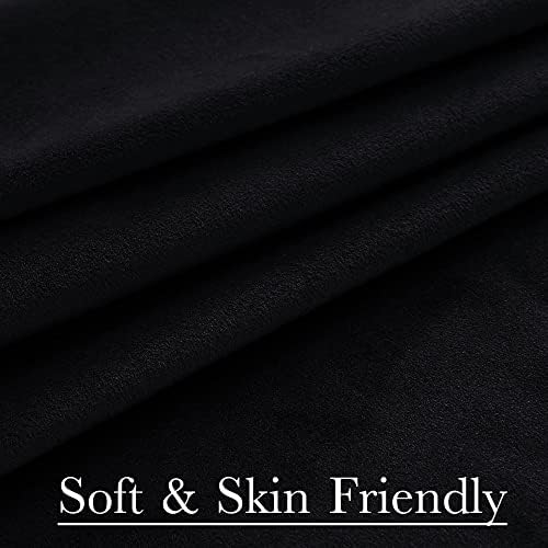 StangH Extra Long Black Velvet Curtains - Image 5