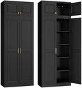 Steeloong 86"Metal Pantry Storage Cabinet by Steeloong